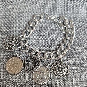 Silver Charm Bracelet